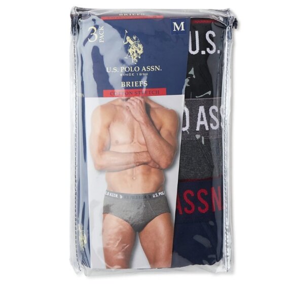 Men's Cotton Stretch Brief (Pack of 3) - Picture 1 of 2